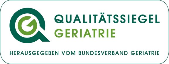 Qualitätssigel Geriatrie Logo